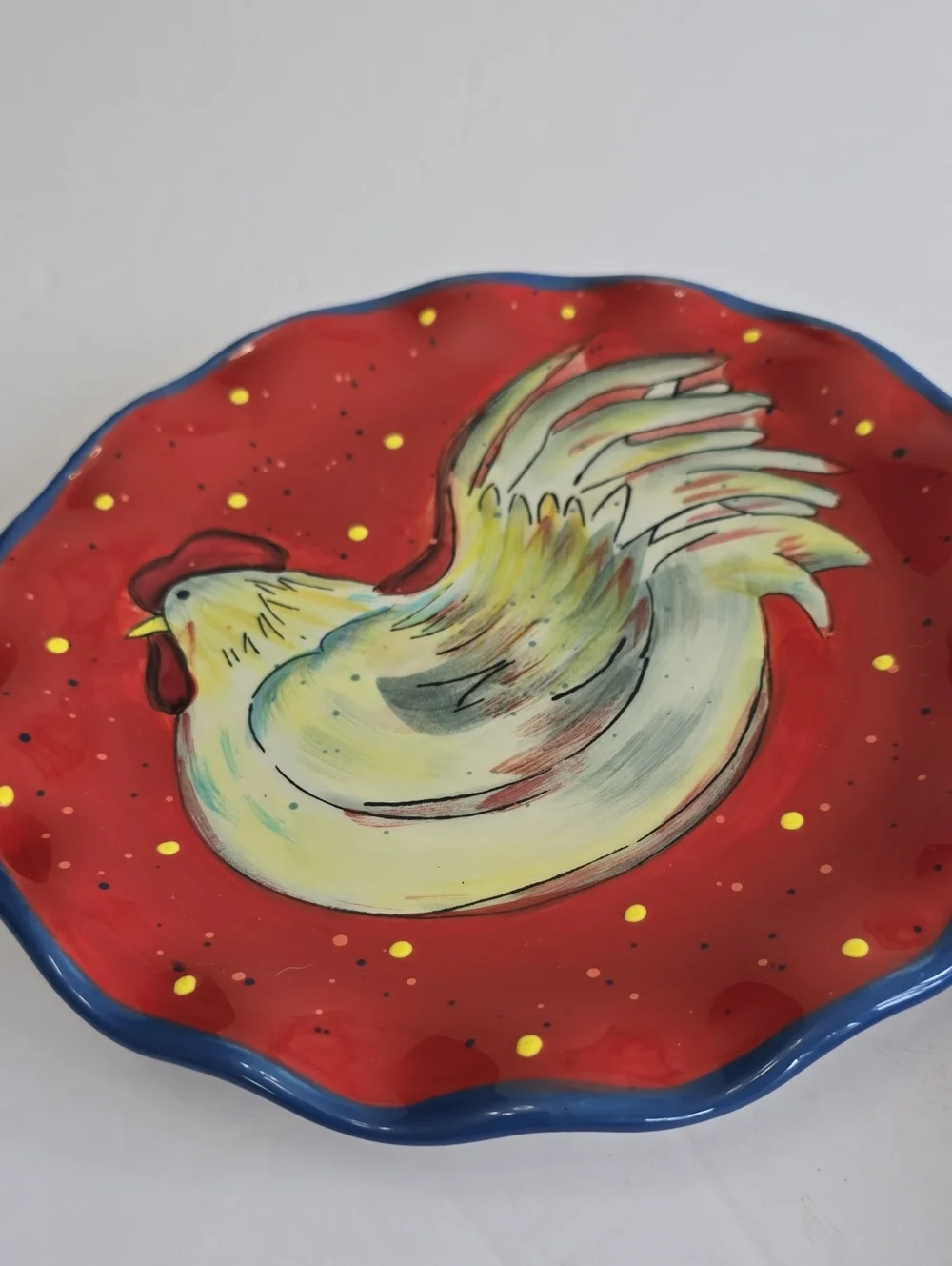Susan Winget Set Of 2 Certified International Country Collage Salad Plates